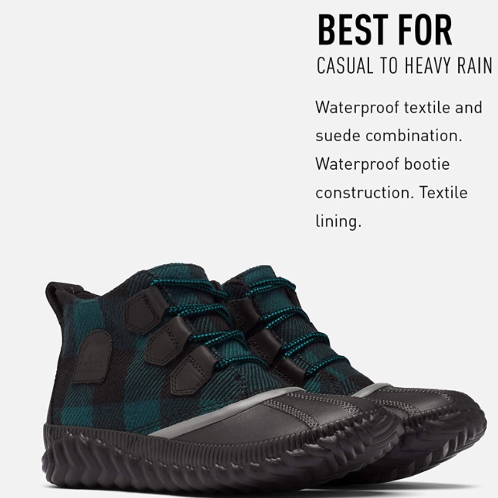 NWT WoMEN SOREL OUT N ABOUT PLUS DUCK BOOT - SIZE 6